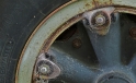 Vorderrad eines OM Lastwagens / Wheel of an old OM Truck Vorderrad eines OM Lastwagens / Wheel of an old OM Truck